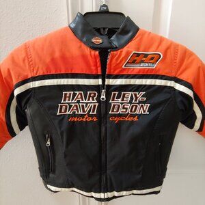 Harley Davidson Kids Jacket Motorcycle Toddler Size 4T
